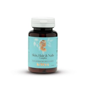 Skin-Hair-Nails.jpg Skin, Hair & Nails Complex -- 60 tablete pentru susținerea sănătății pielii, părului și unghiilor, Kotys