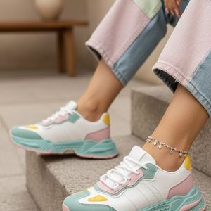 Sneakers dama Elna multicolori