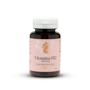 Vitamina-B12.jpg Vitamina B12 1000 mcg -- 60 tablete pentru susținerea sistemului nervos și echilibrului psihic, Kotys