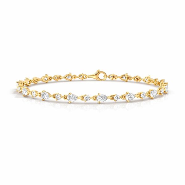 Bratara Love Placata cu Aur 18k
