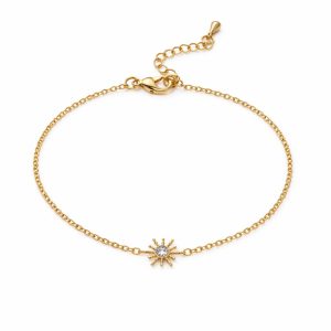 Bratara Soare Placata cu Aur 18k