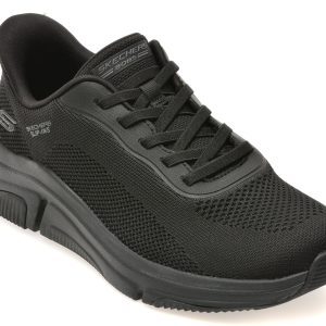 a22100b118428ef0c803e2cc2a5e550466657db549b08b0c687e2f95e04d3b77.jpeg Pantofi sport SKECHERS negri, BOBS SPARROW FLEX, din material textil