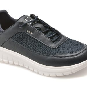 Pantofi sport GEOX bleumarin, U65N4D, din material textil