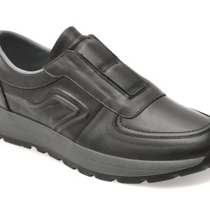 aa0373c8744c8099e94131503f32c9ef25054c40dd4367e7662c1783b5307606.jpeg Pantofi sport OTTER negri, DD1200, din piele naturala