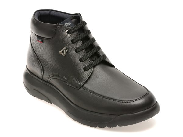 Ghete CALLAGHAN negre, 67302, din piele naturala
