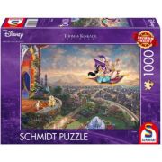 Puzzle 1000 piese, Thomas Kinkade - Disney - Aladdin, Schmidt