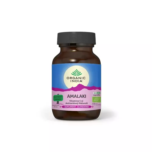 Amalaki Vitamina C & Antioxidanti Naturali 60cps ECO| Organic India