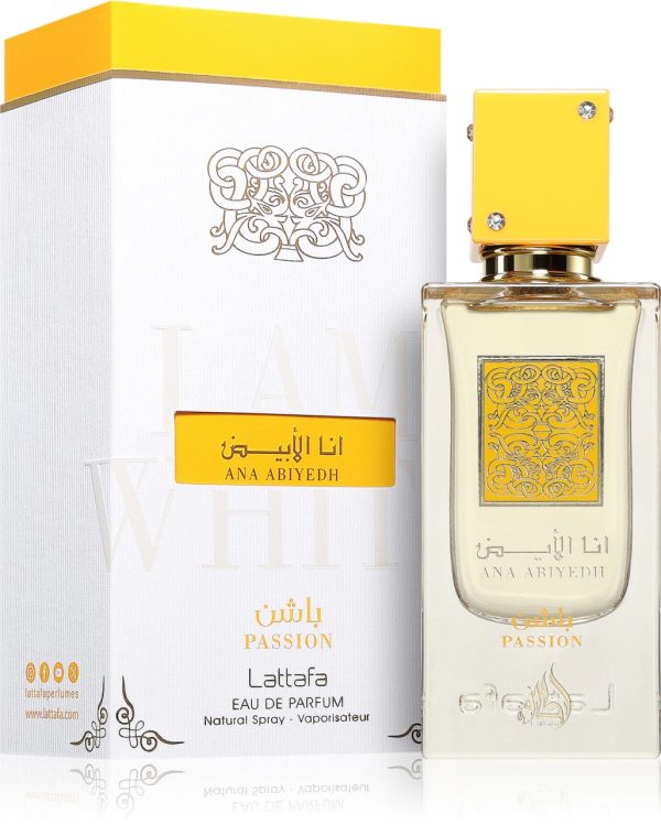 Ana Abiyedh Passion, Lattafa 60 ml, apa de parfum, unisex