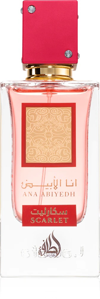 Ana Abiyedh Scarlet by Lattafa 60 ml, apa de parfum, dama - Original Dubai