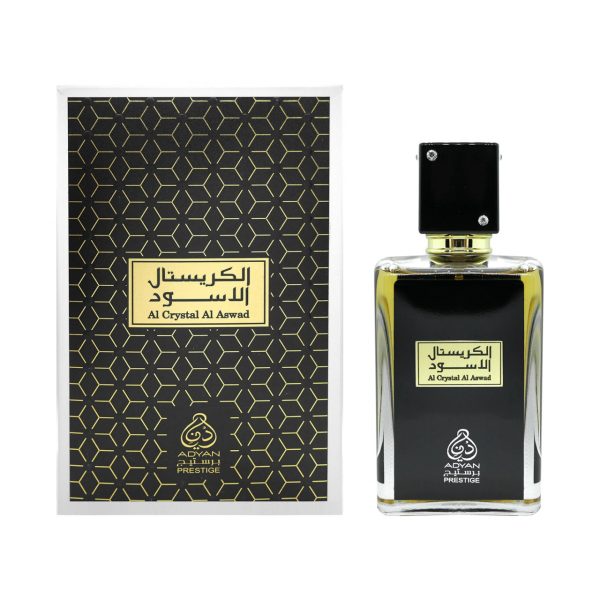 Apă de parfum ADYAN, AL CRYSTAL AL ASWAD, barbat, 100ML - Original Dubai