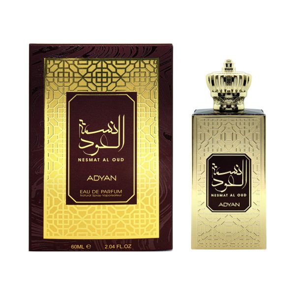 Apă de parfum Adyan, NESMAT AL OUD, unisex, 60ml - Original Dubai