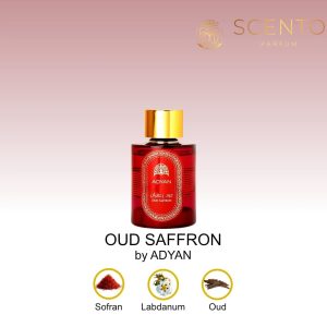 Apă de parfum Adyan, OUD SAFFRON, unisex, 100ml - Original Dubai