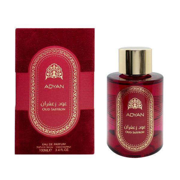 Apă de parfum Adyan, OUD SAFFRON, unisex, 100ml - Original Dubai