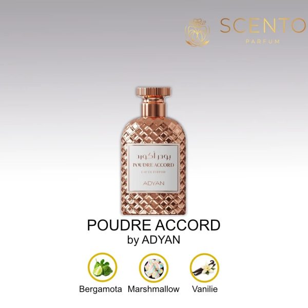 Apă de parfum Adyan, POUDRE ACCORD, femei, 100ml - Original Dubai
