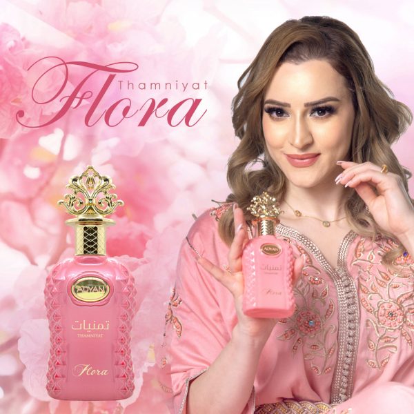 Apa de Parfum ADYAN, THAMNIYAT FLORA, femei, 100ML - Original Dubai
