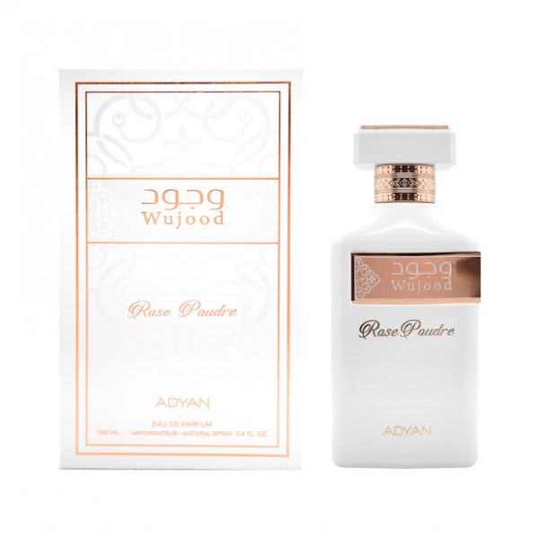 Apa de parfum Adyan, WUJOOD ROSE POUDRE, unisex, 100ml - Original Dubai