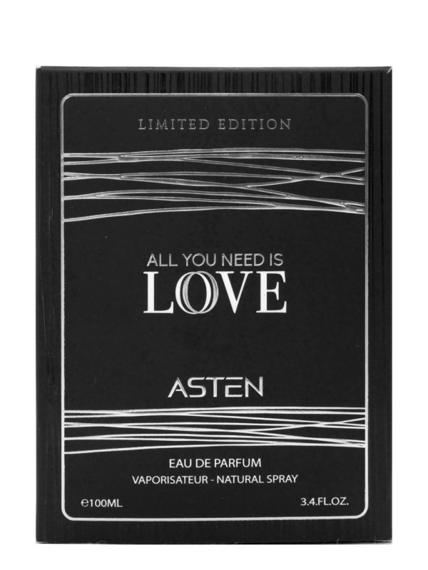 Apă de parfum All you need is love, Asten, barbati, 100 ml - Original Dubai