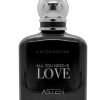 Apă de parfum All you need is love, Asten, barbati, 100 ml - Original Dubai