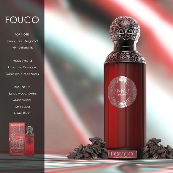 Apa de parfum ANFAR FOUCO EDP 100ML - Original Dubai