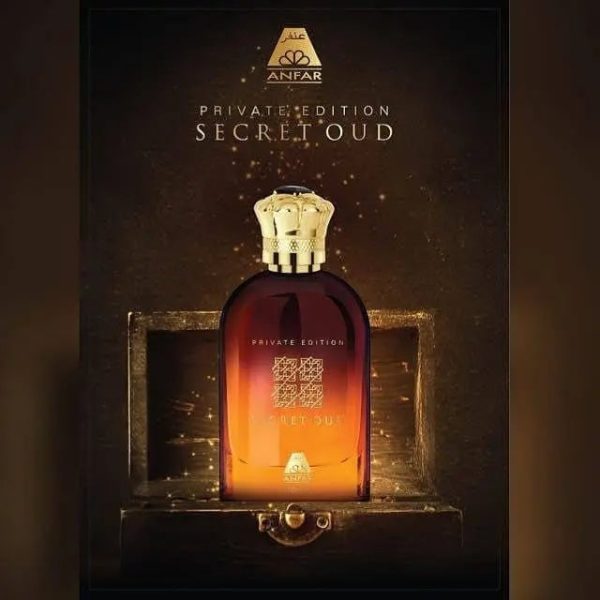 Apă de parfum ANFAR SECRET OUD, unisex, 100ML EDP - Original Dubai