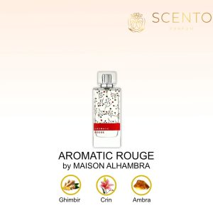 Apa de parfum, AROMATIC ROUGE Maison Alhambra, femei, 100 ml