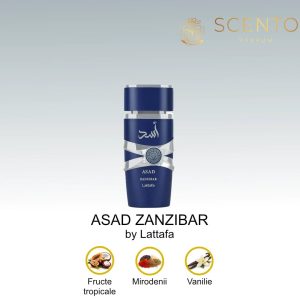 Apă de parfum Asad Zanzibar by Lattafa, barbati, 100ml - Original Dubai
