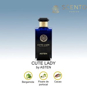 Apă de parfum Asten, Cute Lady, femei, 100ml - Original Dubai