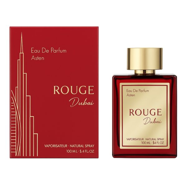 Apă de parfum Asten, Rouge Dubai, unisex, 100ml - Original Dubai
