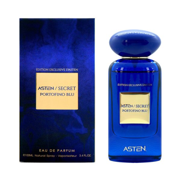 Apă de parfum Asten, Secret Portofino Blu, unisex, 100ml - Original Dubai