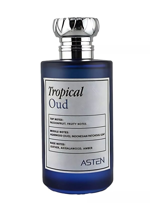 Apa de parfum Asten, Tropical Oud, unisex, 100 ml - Original Dubai