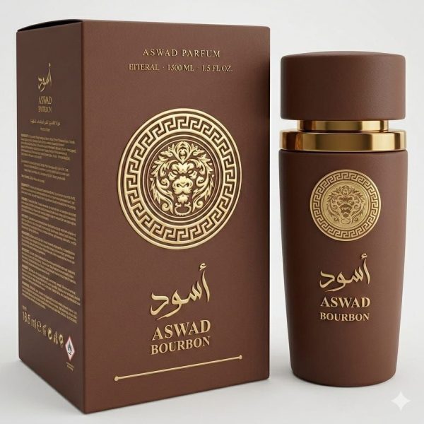 Apa de Parfum Aswad Bourbon, Al Fakhr Perfumes, Barbati - 100ml