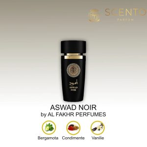Apa de Parfum Aswad Noir, Al Fakhr Perfumes, Barbati - 100ml
