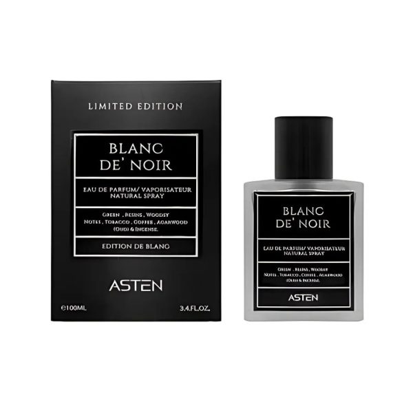 Apa de parfum, Blanc de Noir, Asten, 100 ml, unisex - Original Dubai