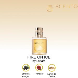 Apa de parfum Fire On Ice, Lattafa, unisex 110 ml - Original Dubai