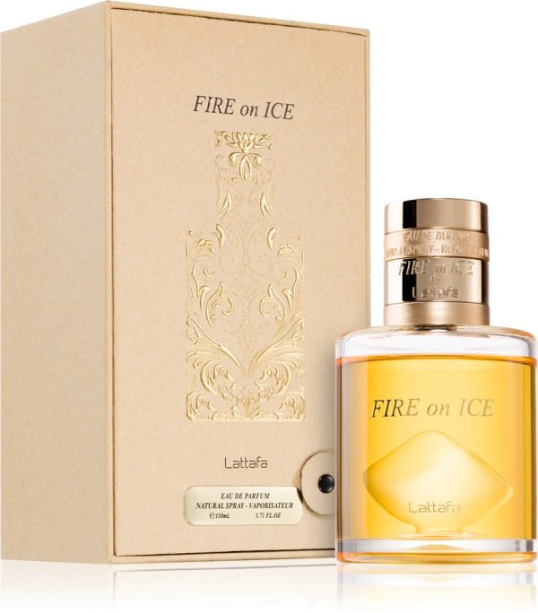 Apa de parfum Fire On Ice, Lattafa, unisex 110 ml - Original Dubai