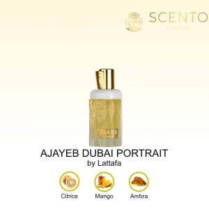 Apa de Parfum Lattafa Ajayeb Dubai Portrait, Unisex, 100 ml - Original Dubai