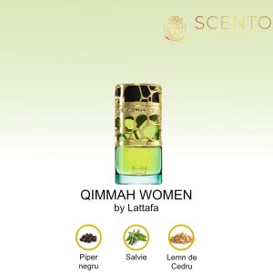 Apa de parfum, QIMMAH WOMEN by Lattafa, 100ml, femei - Original Dubai