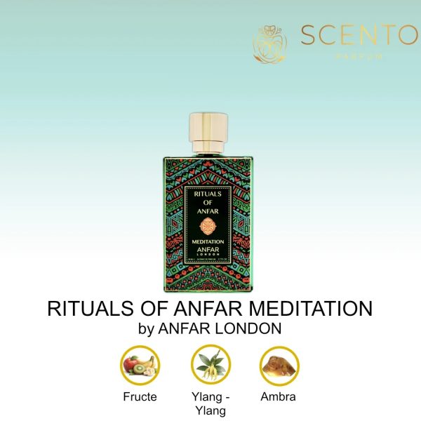 Apa de parfum, RITUALS OF ANFAR MEDITATION EDP 80ML - Original Dubai
