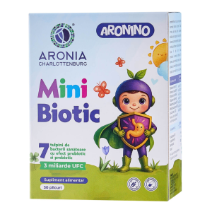 aronino-mini-biotic.png Mini Biotic, Aronino, 30 plicuri, Aronia Charlottenburg