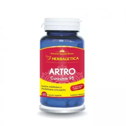 Artro Curcumin 95, 60 capsule | Herbagetica