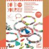 Atelier DIY de confectionat bratari cu margele din hartie, culori Pop