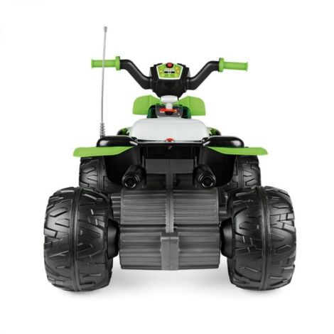 ATV Peg Perego Corral T-Rex, 330W, 12V, 3 ani +, Verde  Negru