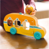 Autobuz de jucarie din lemn cu accesorii colectia Rostogol GO TOTs