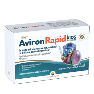 Aviron Rapid Kids, 10 plicuri, Sun Wave Pharma