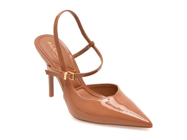 b4db3c7a9072e1a0682fc595692746d9693ec070279b77ead5429e78d4cc6f34.jpeg Pantofi eleganti ALDO maro, VIVENNE 210, din piele ecologica lacuita
