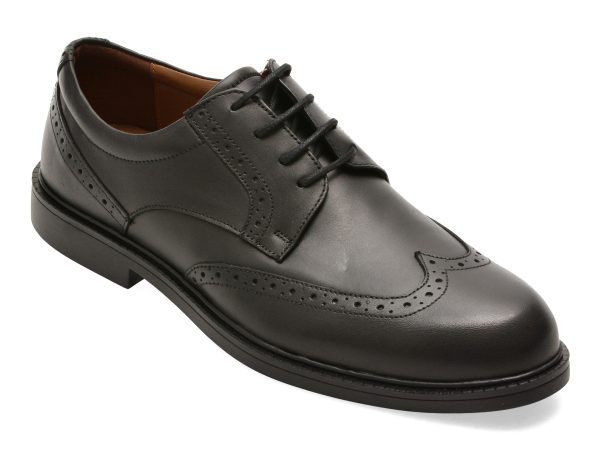 b8031e414cad18b0b0fcd615cb9a7fa6b630e26652aee315f316214a141728f7.jpeg Pantofi eleganti BITE THE BULLET negri, RM108, din piele naturala