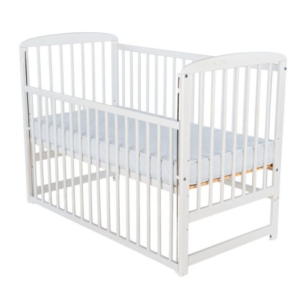 babyneeds-patut-din-lemn-ola-120x60-cm-cu-laterala-culisanta-alb-boola03al-70058-4.jpeg Patut din lemn bebe, 120x60 cm, Cu laterala culisanta, Din lemn de pin, Stabil si rezistent, Inaltime saltea reglabila pe 3 nivele, Laterala cu 3 bete detasabile, EN716-1, EN716-2, Alb, Babyneeds, Ola