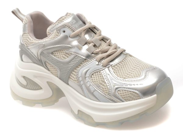 baed62762bdc2c91d1b6eb4fa4f2a239db6ebe61076104a1f4751b097263523a.jpeg Pantofi sport FLAVIA PASSINI argintii, 66988, din material textil