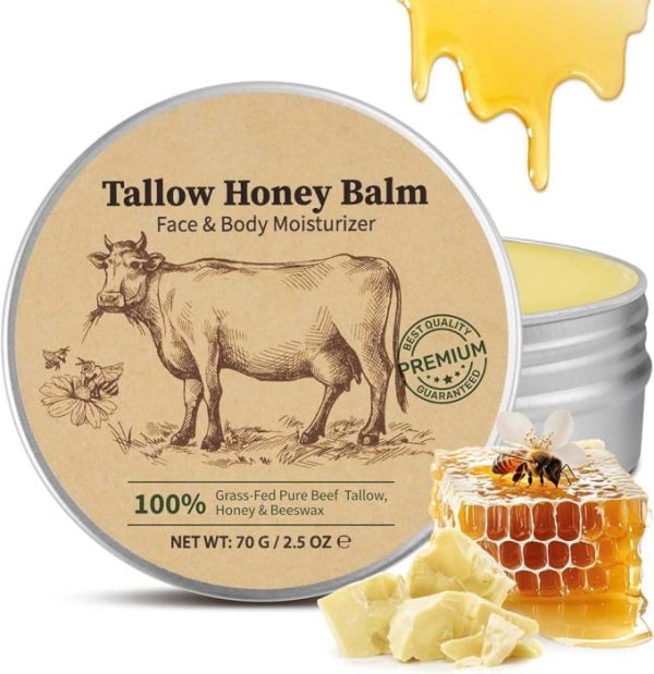 Balsam din Seu de Vita, Miere si Ceara de Albine pentru Hidratare si Reparare, 70 g