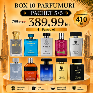 Box Dubai Vip – 10 Parfumuri Barbati